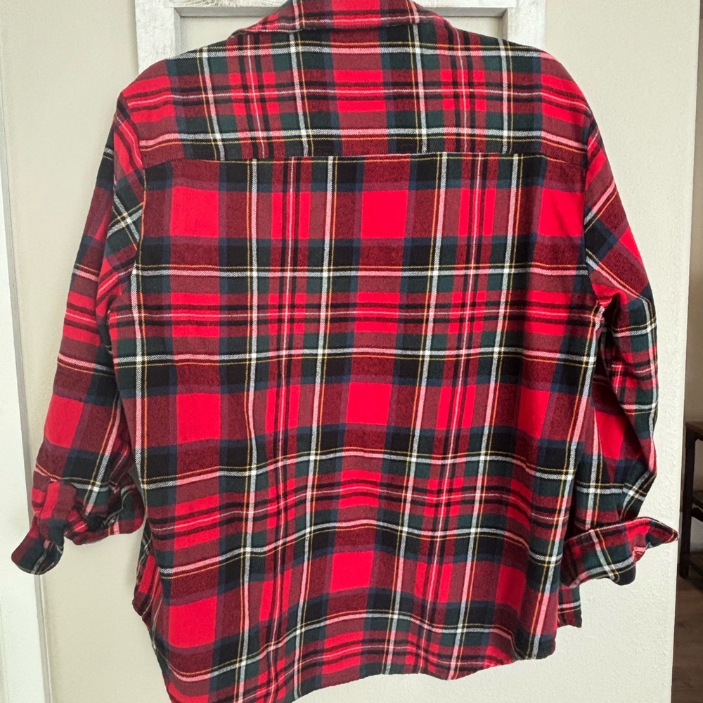 Plaid Flannel Shirt